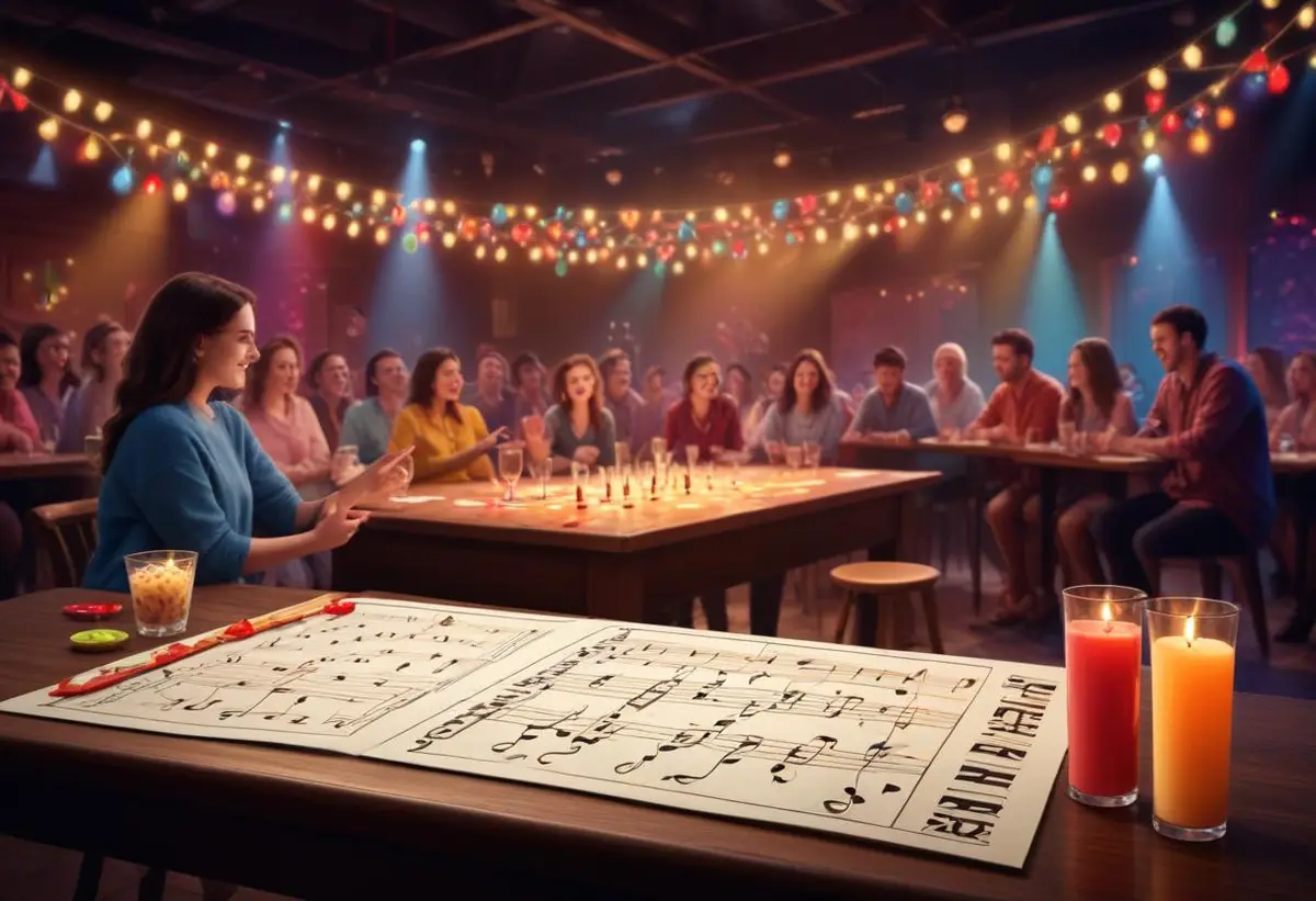 Sätt igång med musikquiz spel – kul för alla! illustration