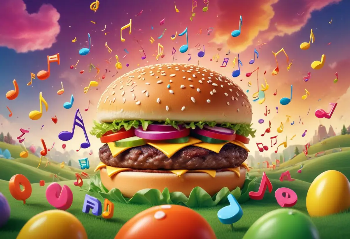 Gör reklam med musik – testa ditt reklamlåtar quiz! illustration