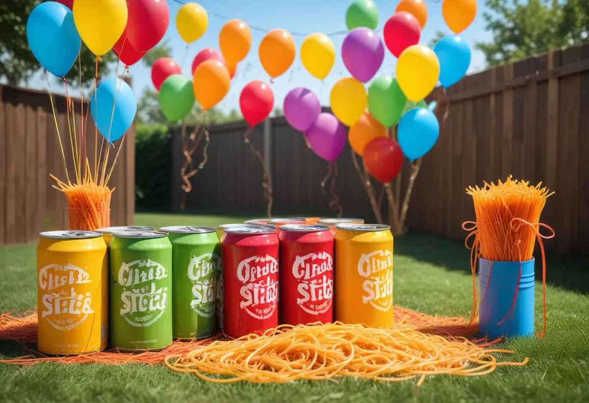 Spaghetti burk - så här gör ni lekfullt! illustration